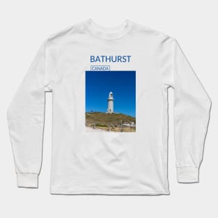 Bathurst New Brunswick Canada Souvenir Lighthouse Gift for Canadian Canada Day Present Souvenir T-shirt Hoodie Apparel Mug Notebook Tote Pillow Sticker Magnet Long Sleeve T-Shirt